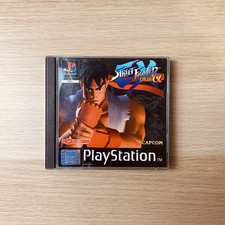 STREET FIGHTER EX PLUS ALPHA Gioco per PS1 completo con manuale Funzionante