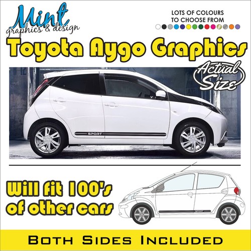Toyota aygo strisce laterali - toyota,
