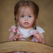 Bambola neonato 26" rifinita