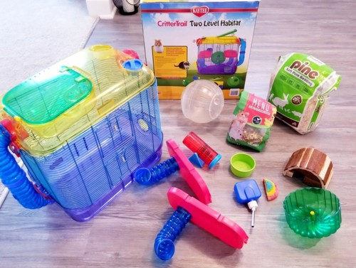Habitat due livelli criceto - a,