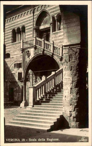 Cartolina verona - verona,