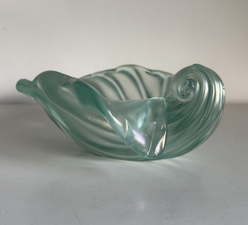 Rara scultura conchiglia vetro - scultura,