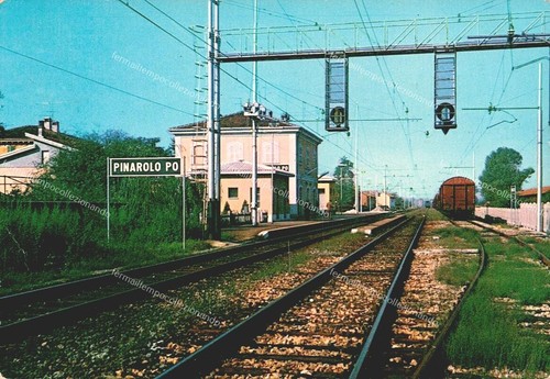 Ec814 cartolina pinarolo po - ,