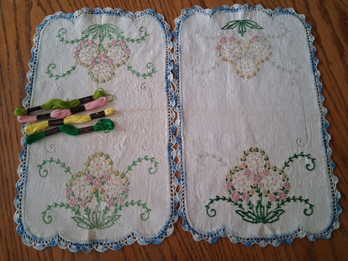 Set centrini vintage - set, 2