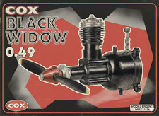 Motore COX Black Widow .049