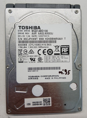 Toshiba mq01abd100 1tb - toshiba,