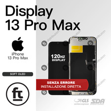 APPLE DISPLAY IPHONE 13 PRO MAX 120hz OEM PARTE ORIGINALE NO ERRORE SCHERMO OLED