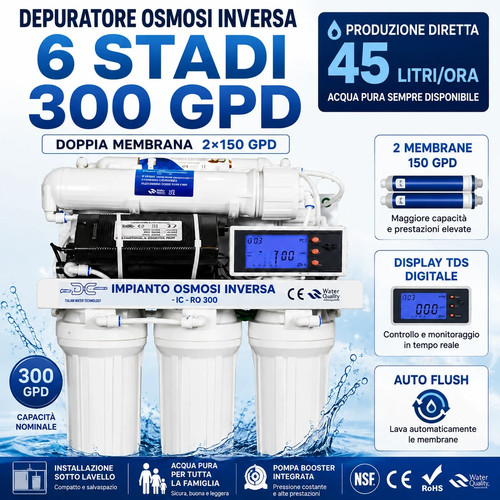 Depuratore acqua sotto lavello - depuratore,