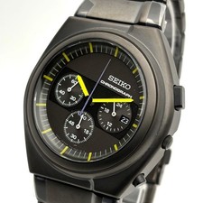 Orologio da polso uomo Seiko Giugiaro cronografo data quarzo stile analogico