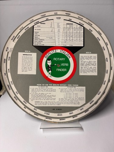 Berlitz italian rotary verb - italian,