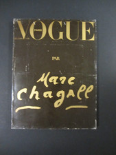 Originale VOGUE PARIS 1977 - 78 moda vintage fashion PAR MARC CHAGALL