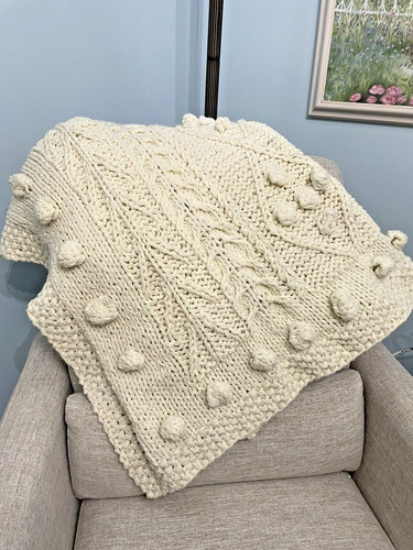 Coperta all uncinetto - all'uncinetto, bobble