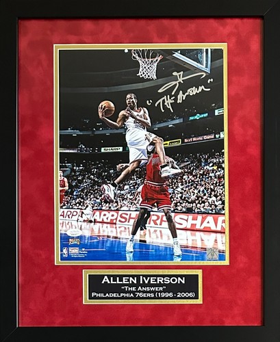 Foto allen iverson - iverson, firmata
