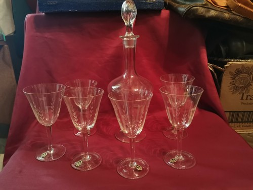 Servizio cristallo vino