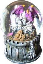 DRAGO DI AVALON palla di neve