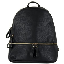 Zaino donna nero con cerniera