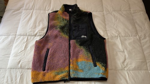 Stussy gilet sherpa - gilet,