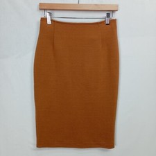 Gonna A Tubino Roberto Cavalli In Lana Vergine Colore Tabacco Taglia 42 