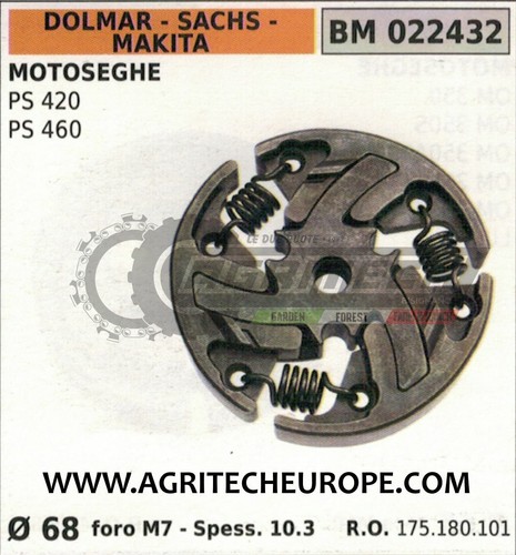 175180101 frizione motosega - 175180101,