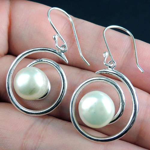 Orecchini spirale argento - in,