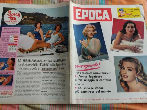 Rivista epoca 509 del 1960 - rivista,