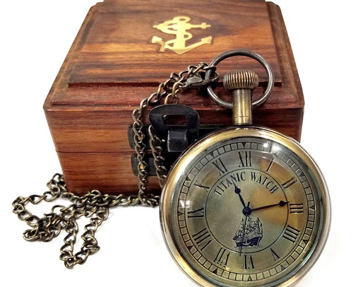 Orologio tasca titanic ship - tasca,