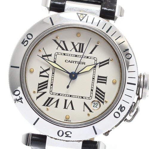 Cartier pasha w3100255 - cartier, c