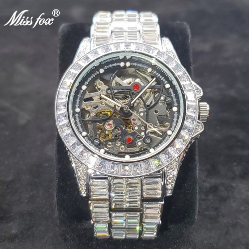 Orologio uomo hip hop lusso - orologio,