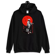 Felpa con cappuccio samurai