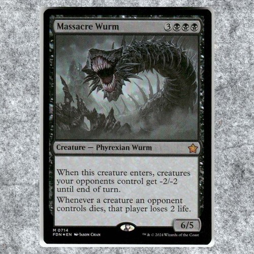 Massacre wurm 714 - 714, foil
