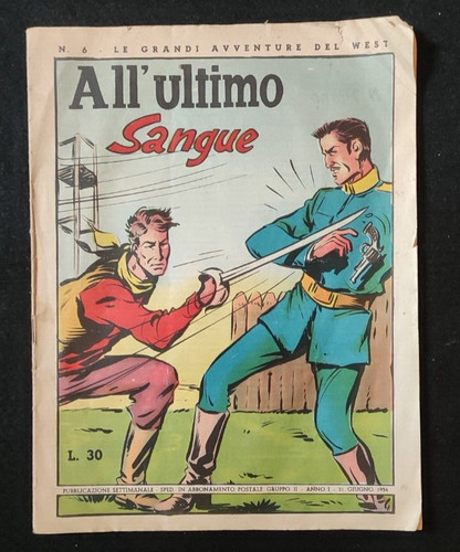 Fumetto all ultimo - fumetto, sangue