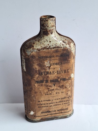 Ww1 scatola latta polvere - scatola,