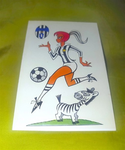 Cartolina juventus vignetta - cartolina,