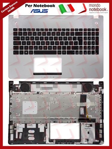 Tastiera con top case asus - top,