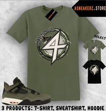 Maglietta Match Undefeated x AJ 4 OG 2025 Sneaker Maglietta Abbinata Fantastica Maglietta 4s