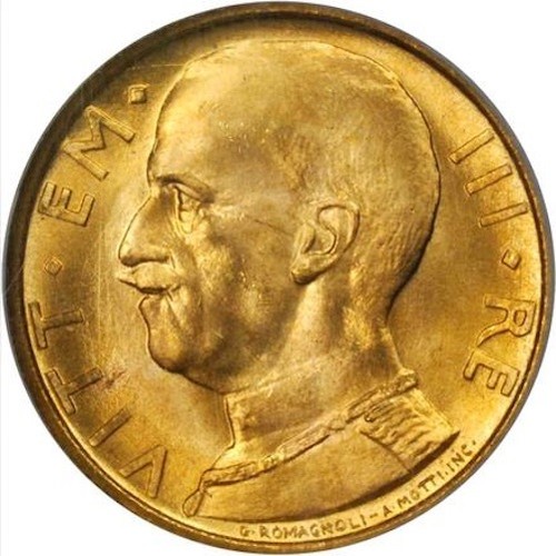 Italia 1931 anno 50 lire - 50,