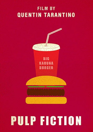 Pulp fiction film by - fiction, a