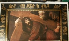 Cornice in legno PUTTI ORO X