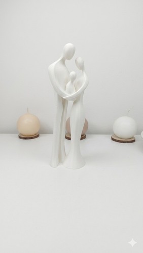 Statua art famiglia amore - art,