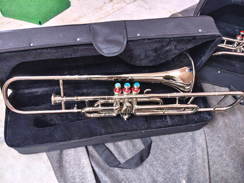 Trombone valvole metallo - trombone, 3