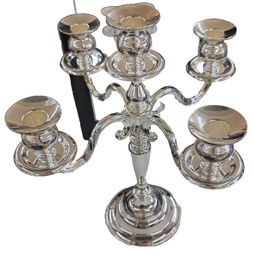 Candelabro silver plated a - silver,