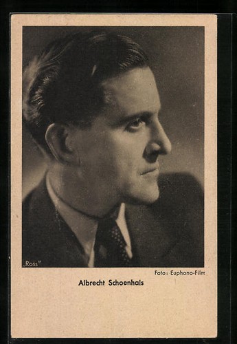Attore albrecht schoenhals - attore, nel