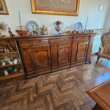Credenza bassa noce arte - credenza,