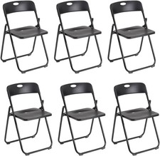 Set di 6 Sedie Pieghevoli