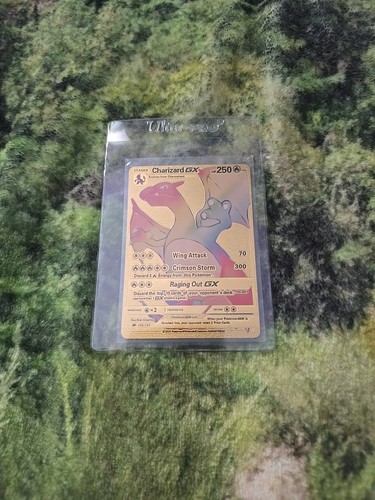 Carta pokemon charizard - charizard, gx