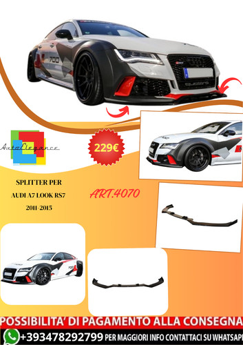 Art 4070 splitter - 💫art.4070, audi