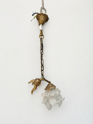 Antico lampadario pendente - antico,