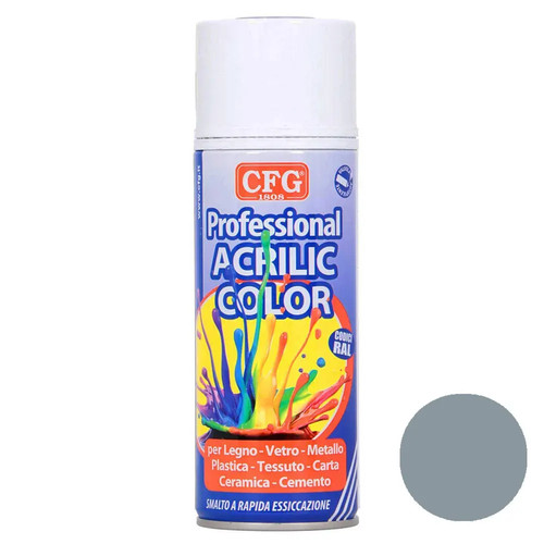 Vernice spray grigio tele - vernice, 1