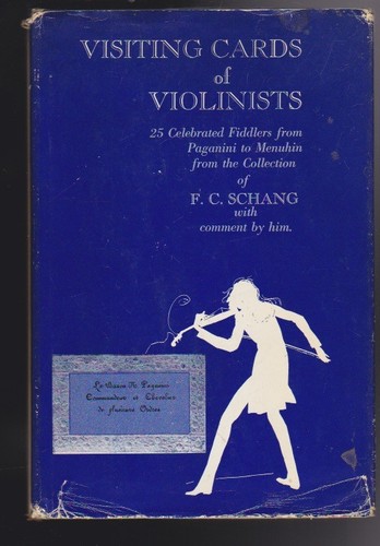 Visiting cards violinists - visiting,