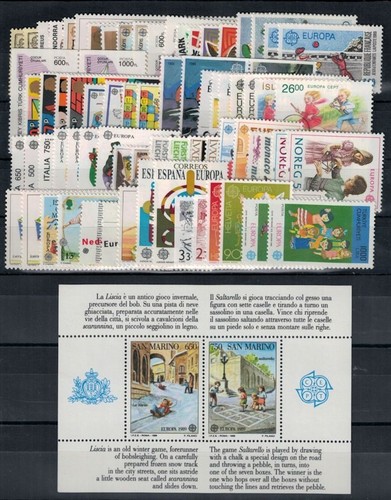 Europa cept 1989 annata - europa,